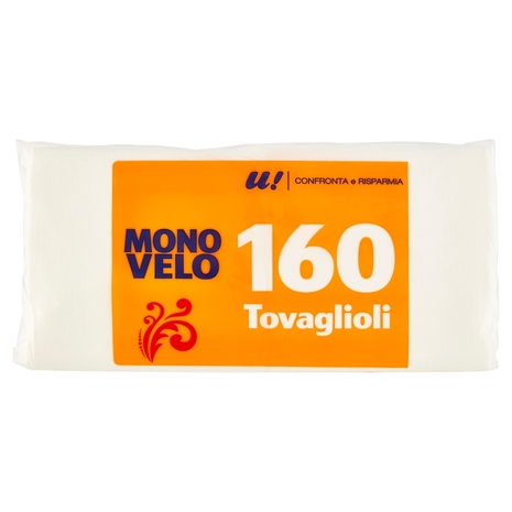 160 Tovaglioli 1 Velo U! Confronta e Risparmia